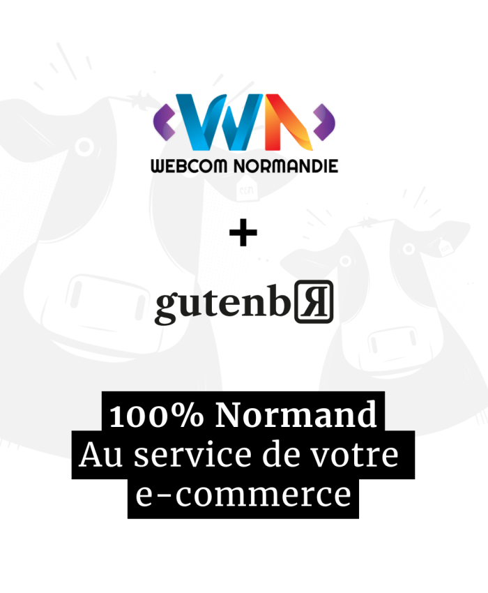 Gutenbr et Webcom Normandie pour la rédaction de fiche produit !